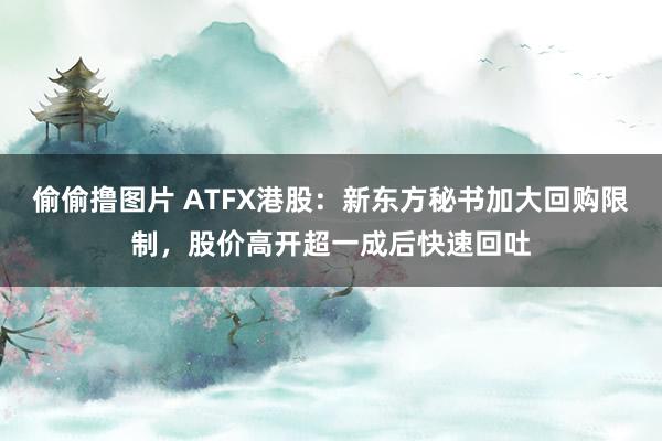 偷偷撸图片 ATFX港股：新东方秘书加大回购限制，股价高开超一成后快速回吐