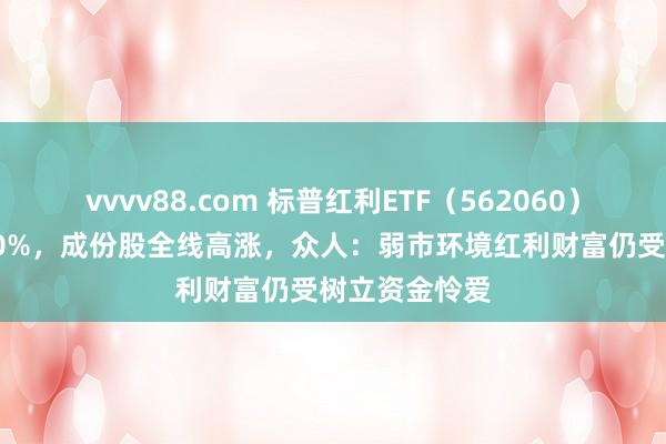 vvvv88.com 标普红利ETF（562060）半日涨幅1.10%，成份股全线高涨，众人：弱市环境红利财富仍受树立资金怜爱