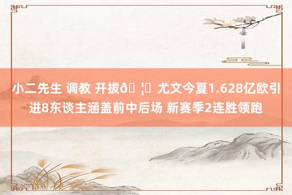 小二先生 调教 开拔?尤文今夏1.628亿欧引进8东谈主涵盖前中后场 新赛季2连胜领跑